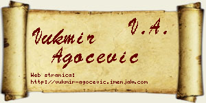 Vukmir Agočević vizit kartica